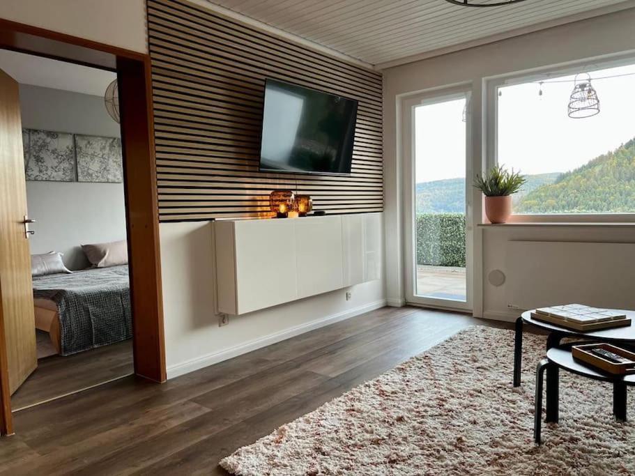 Wohnen Im Schwarzwald Mit Panoramablick Apartment บัดแฮร์เรนอัลบ์ ภายนอก รูปภาพ