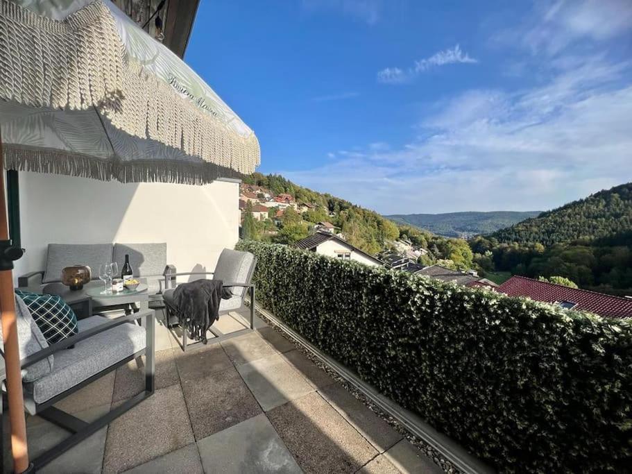 Wohnen Im Schwarzwald Mit Panoramablick Apartment บัดแฮร์เรนอัลบ์ ภายนอก รูปภาพ