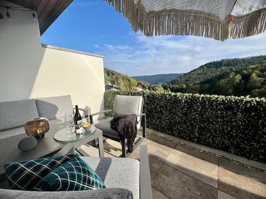 Wohnen Im Schwarzwald Mit Panoramablick Apartment บัดแฮร์เรนอัลบ์ ภายนอก รูปภาพ